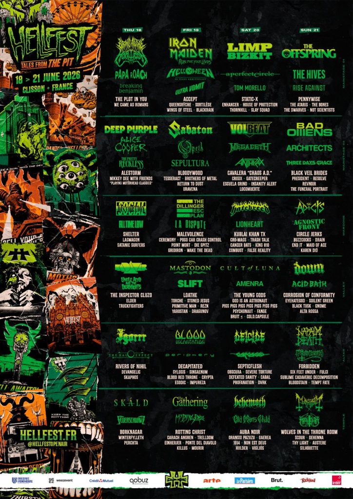 [Hellfest 2026] Le Programme dédié à la scène Progressive 1