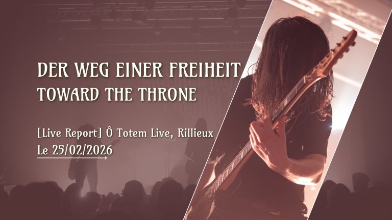 Der Weg Einer Freiheit + Toward The Throne, Ô Totem, Rillieux, photo de concert Noise Injection