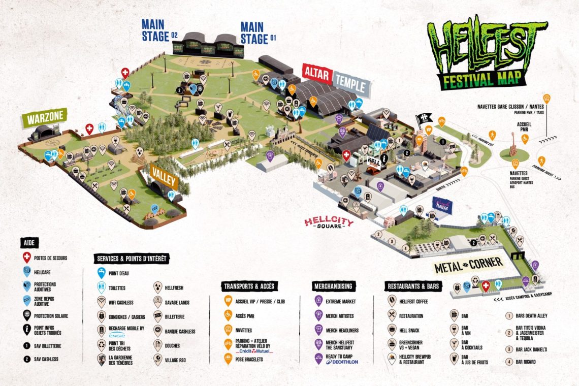 Hellfest 2026 dévoile sa nouvelle map, et les festivaliers scrutent déjà chaque mètre carré de Clisson 1 Hellfest 2026 dévoile sa nouvelle map, et les festivaliers scrutent déjà chaque mètre carré de Clisson