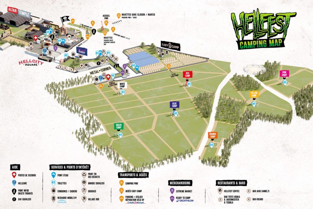 Hellfest 2026 dévoile sa nouvelle map, et les festivaliers scrutent déjà chaque mètre carré de Clisson 2 Hellfest 2026 dévoile sa nouvelle map, et les festivaliers scrutent déjà chaque mètre carré de Clisson 1