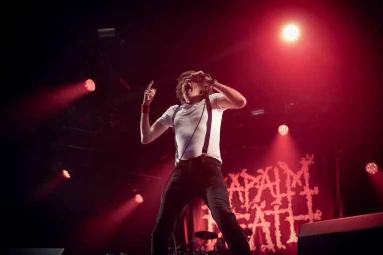Napalm Death en concert, photo Noise Injection