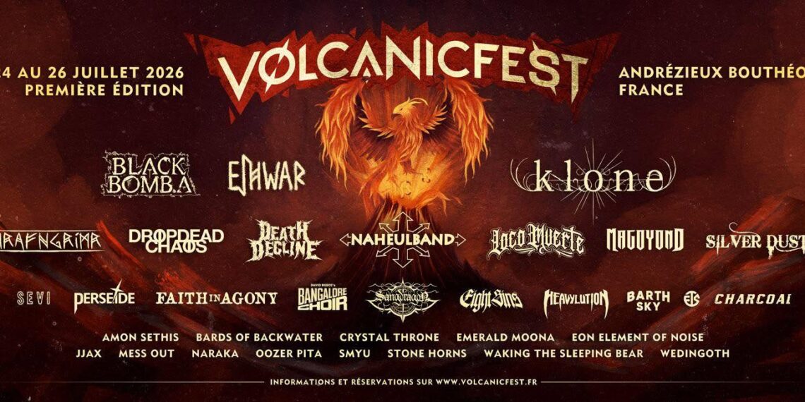 Volcanic Fest 2026 : du 24 au 26/07 la Loire va trembler et j&rsquo;ai hâte de vous dire pourquoi
