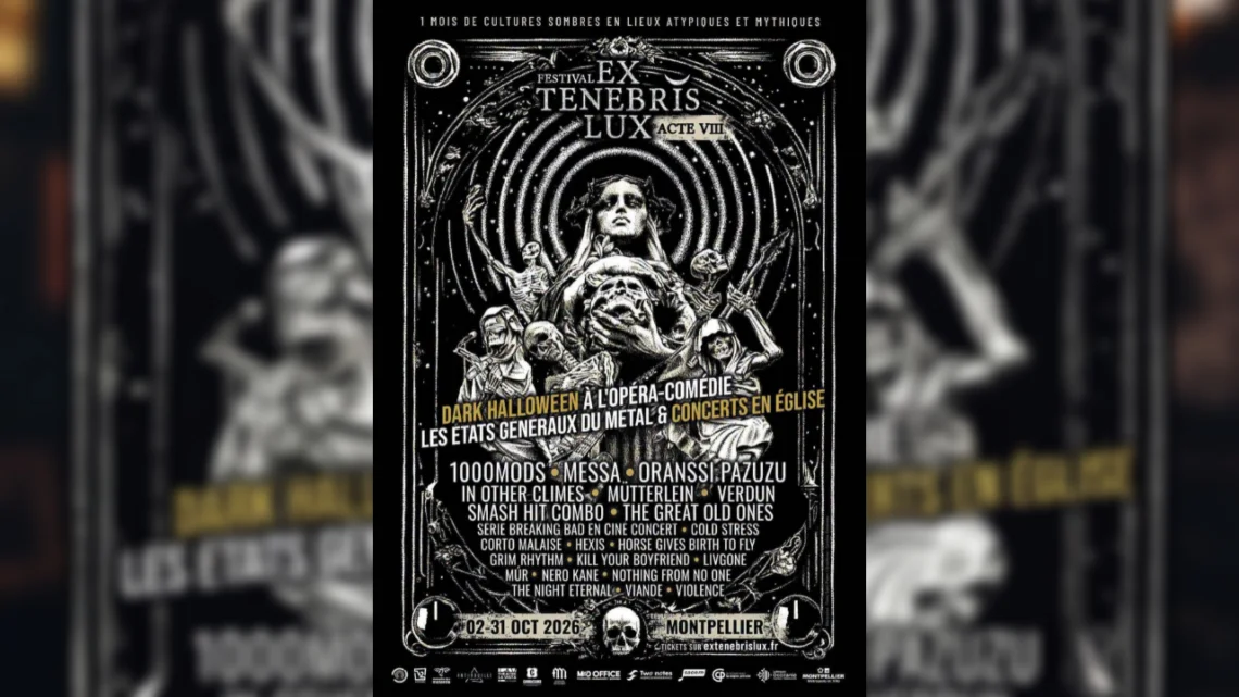 Ex Tenebris Lux 2026, le festival qui fait jouer du Metal dans une église 1 Ex Tenebris Lux 2026, le festival qui fait jouer du Metal dans une église