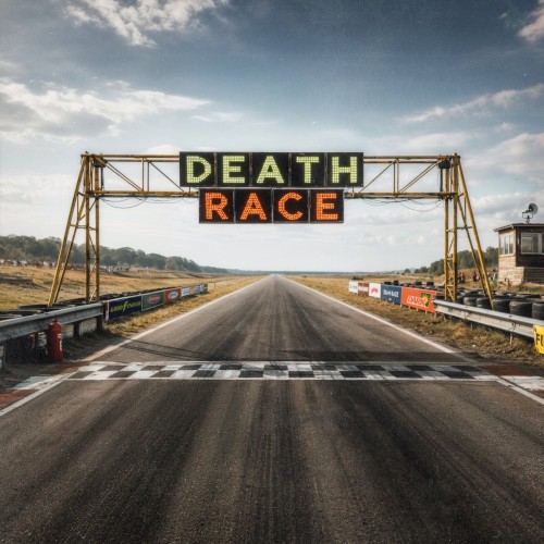 Pochette de DEATHRACE de Rising Insane
