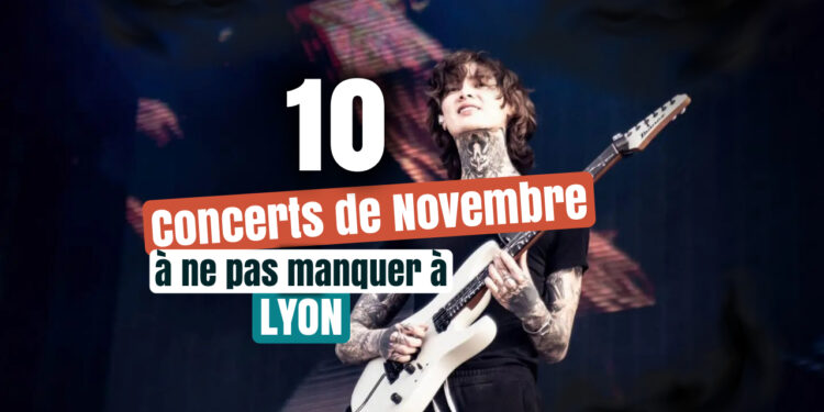 Novembre 2026 à Lyon, 10 concerts Rock et Metal qui vont faire chauffer les salles