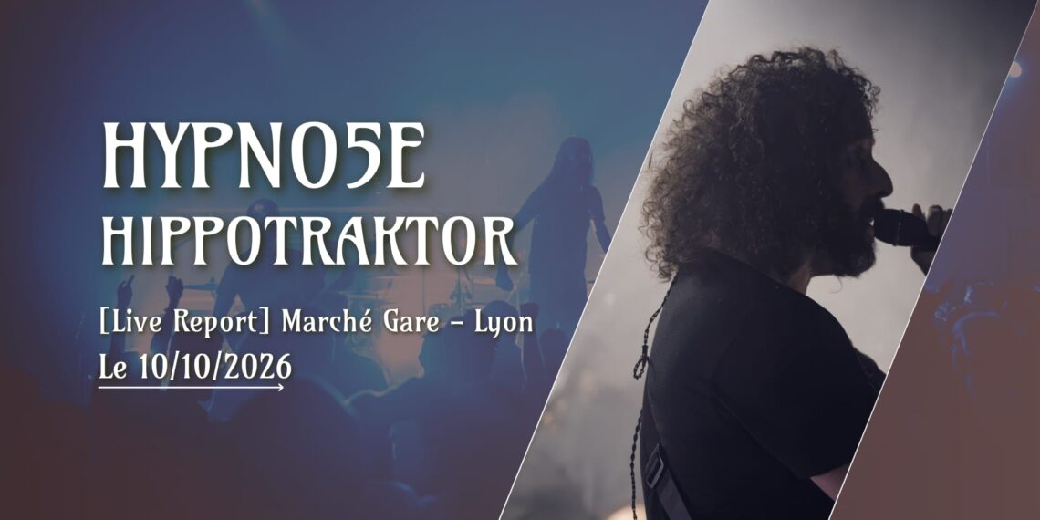 Hippotraktor et Hypno5e en concert au Marché Gare, Lyon, le 10 octobre 2026, photo Noise Injection